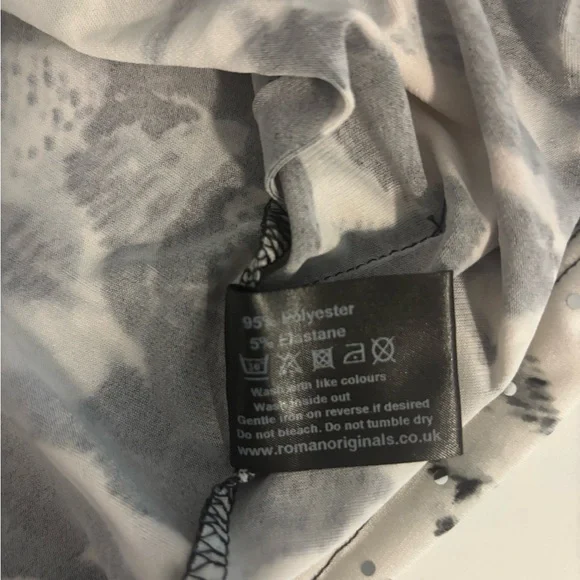 Abstract Print Women's Top - Picture 6 of 6